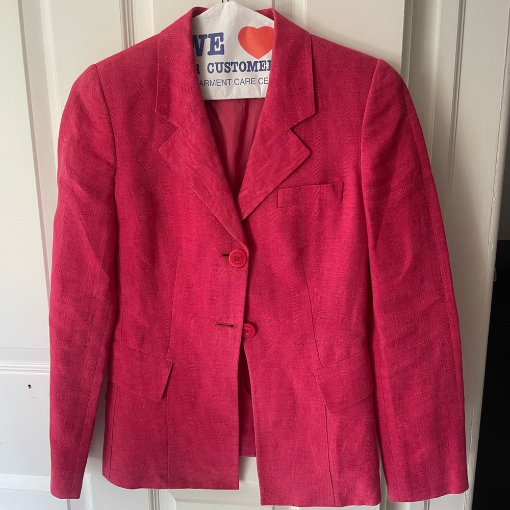 Giorgio Armani Vintage Linen/Silk Blazer